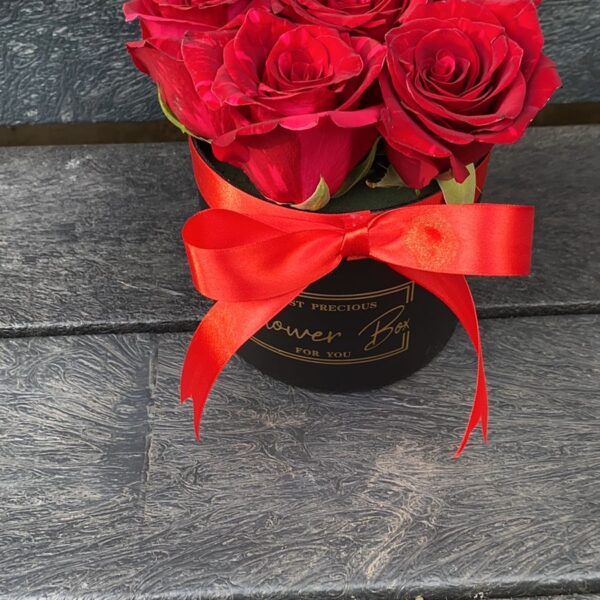 Caja de Rosas Rojas